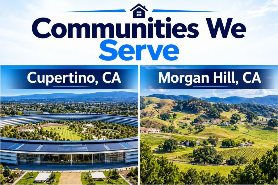 Cupertino and Morgan Hill, CA homes